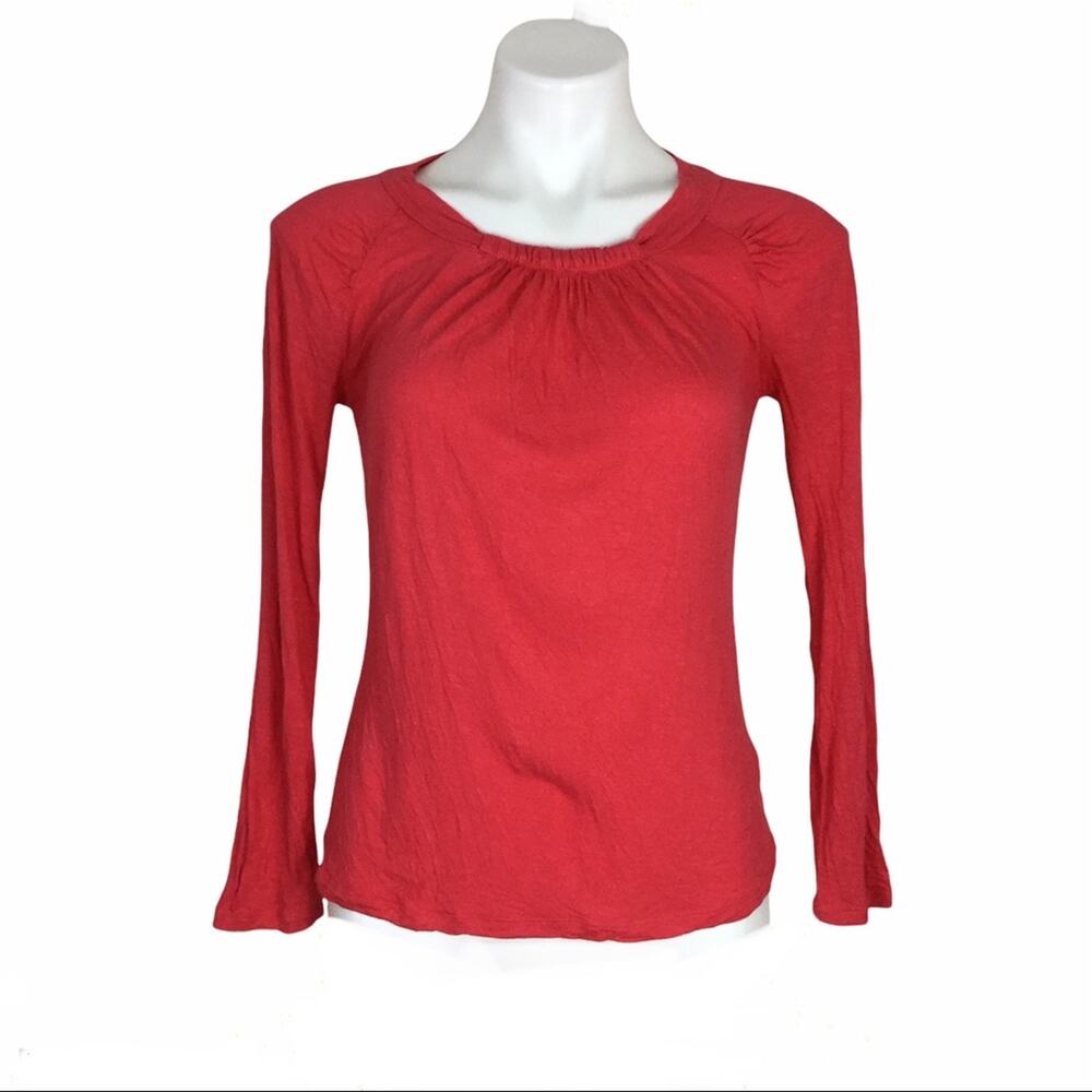 Kenneth Cole Blouse Top Coral Size Small